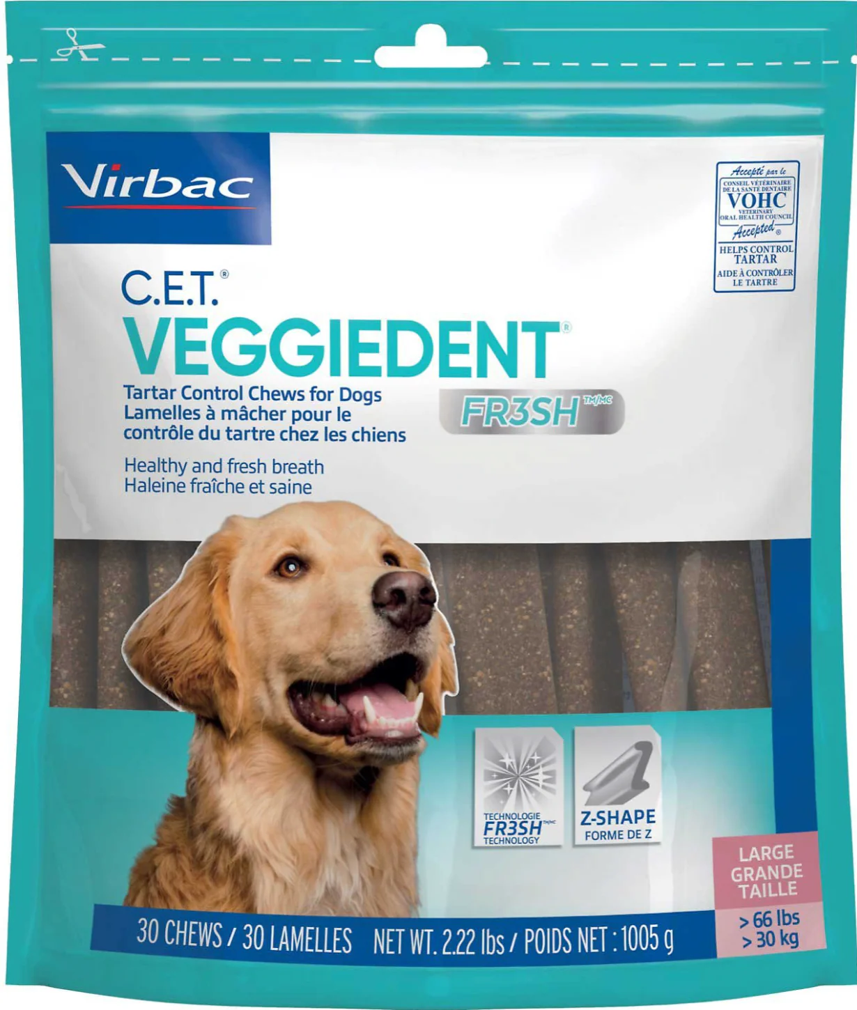 C.E.T. VEGGIEDENT FR3SH Chews for Dogs - Image 4