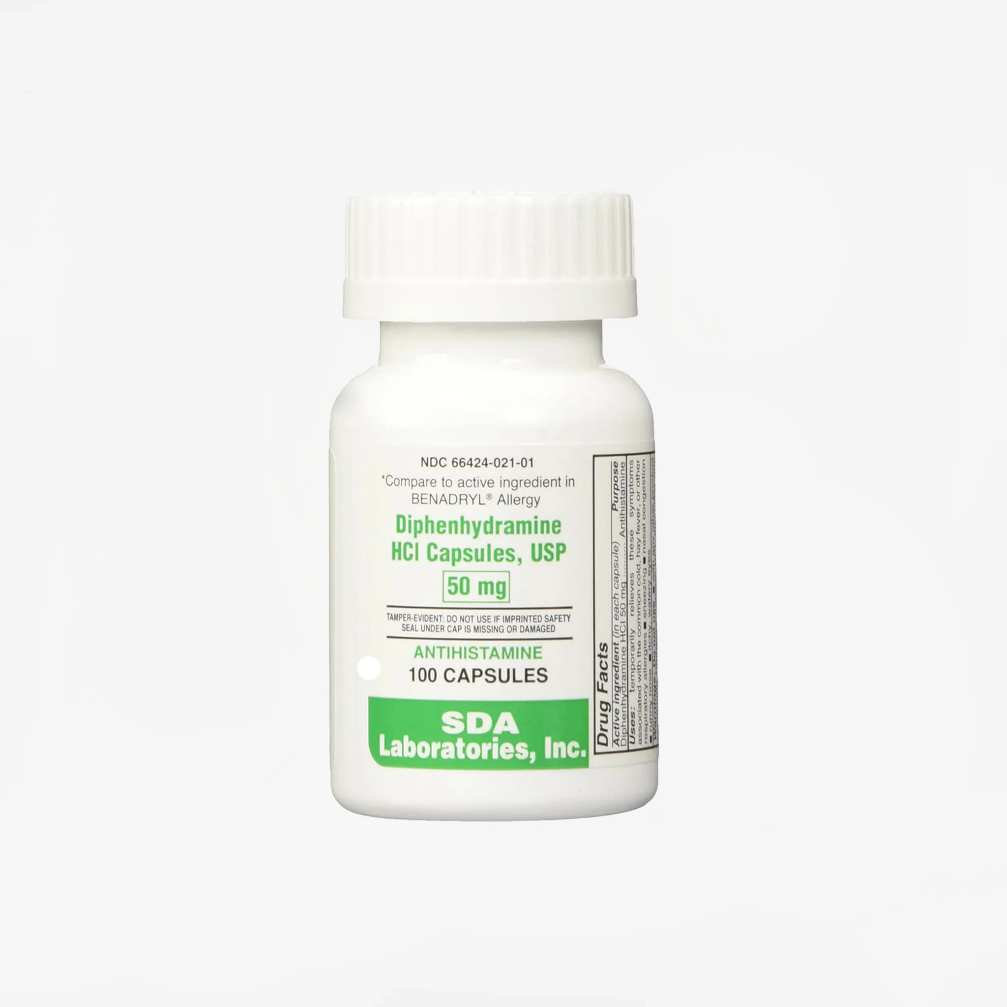 Diphenhydramine Capsules (Rx)