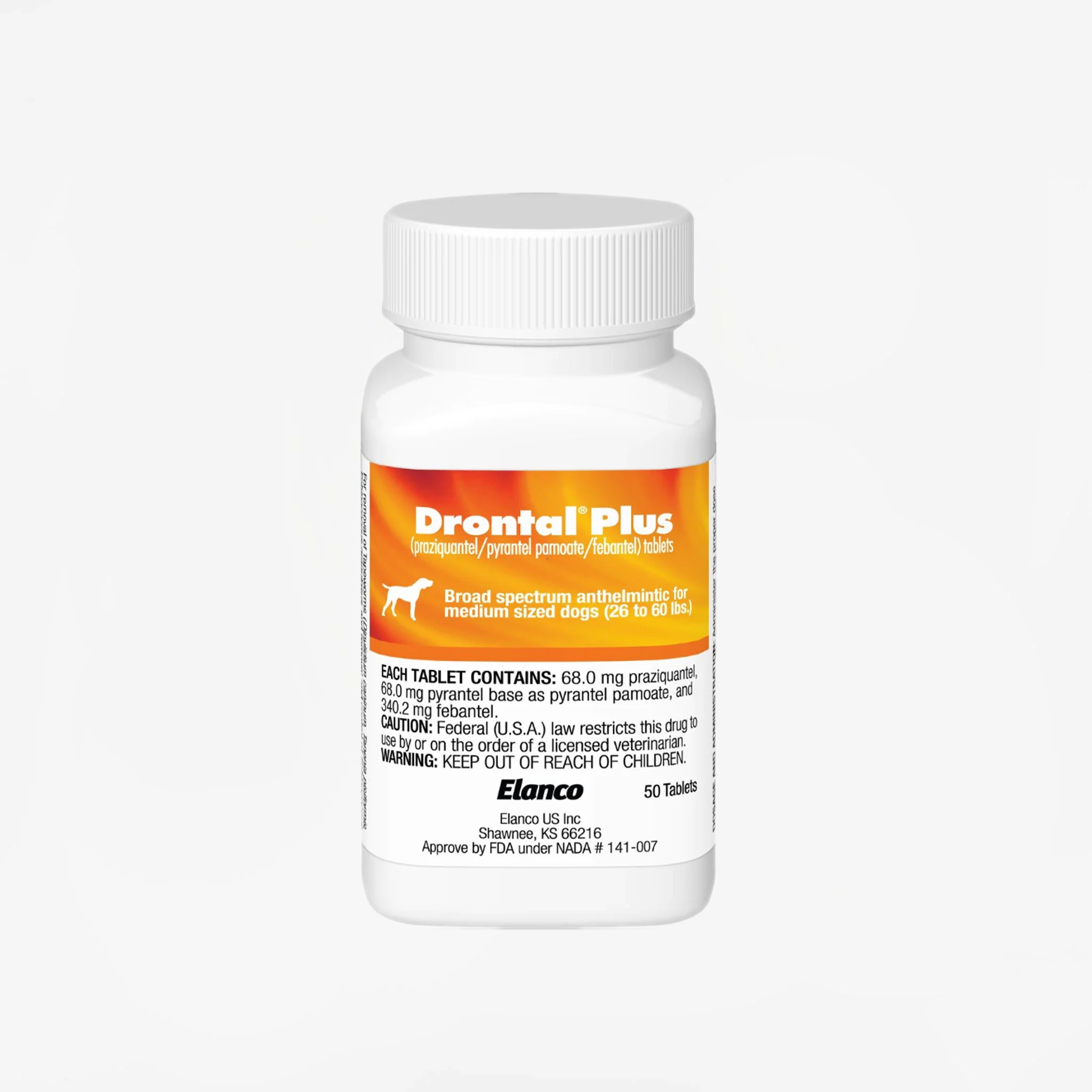Drontal Plus Canine Tablets (Rx)