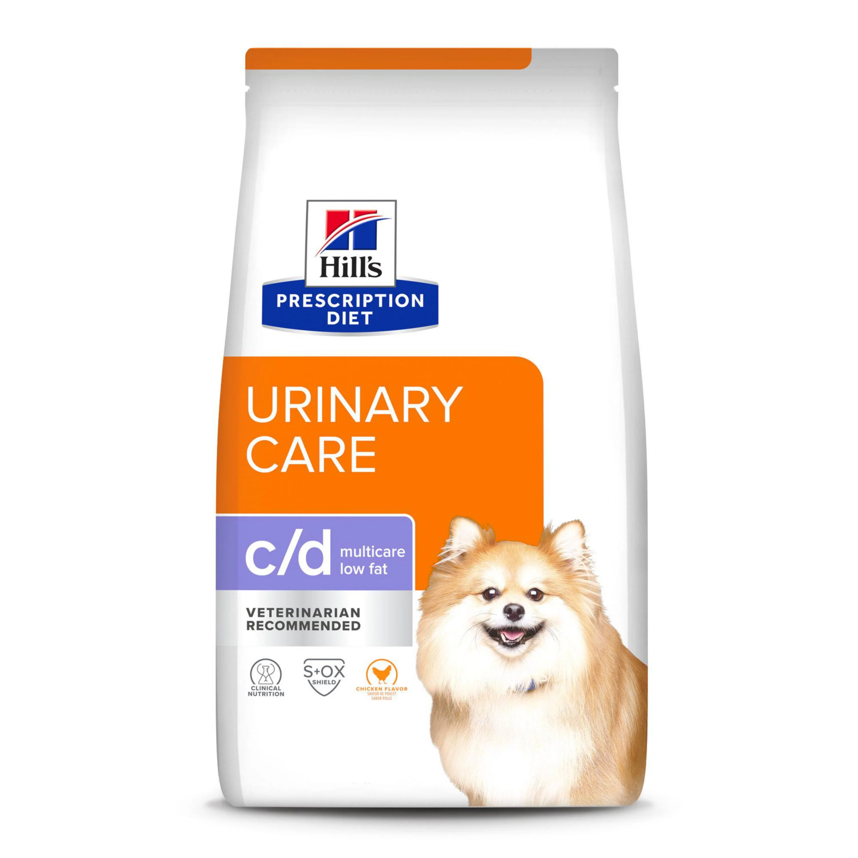Hill's Prescription Diet c/d Multicare Low Fat Adult Urinary Care Chicken Flavored Dry Dog Food - Image 3