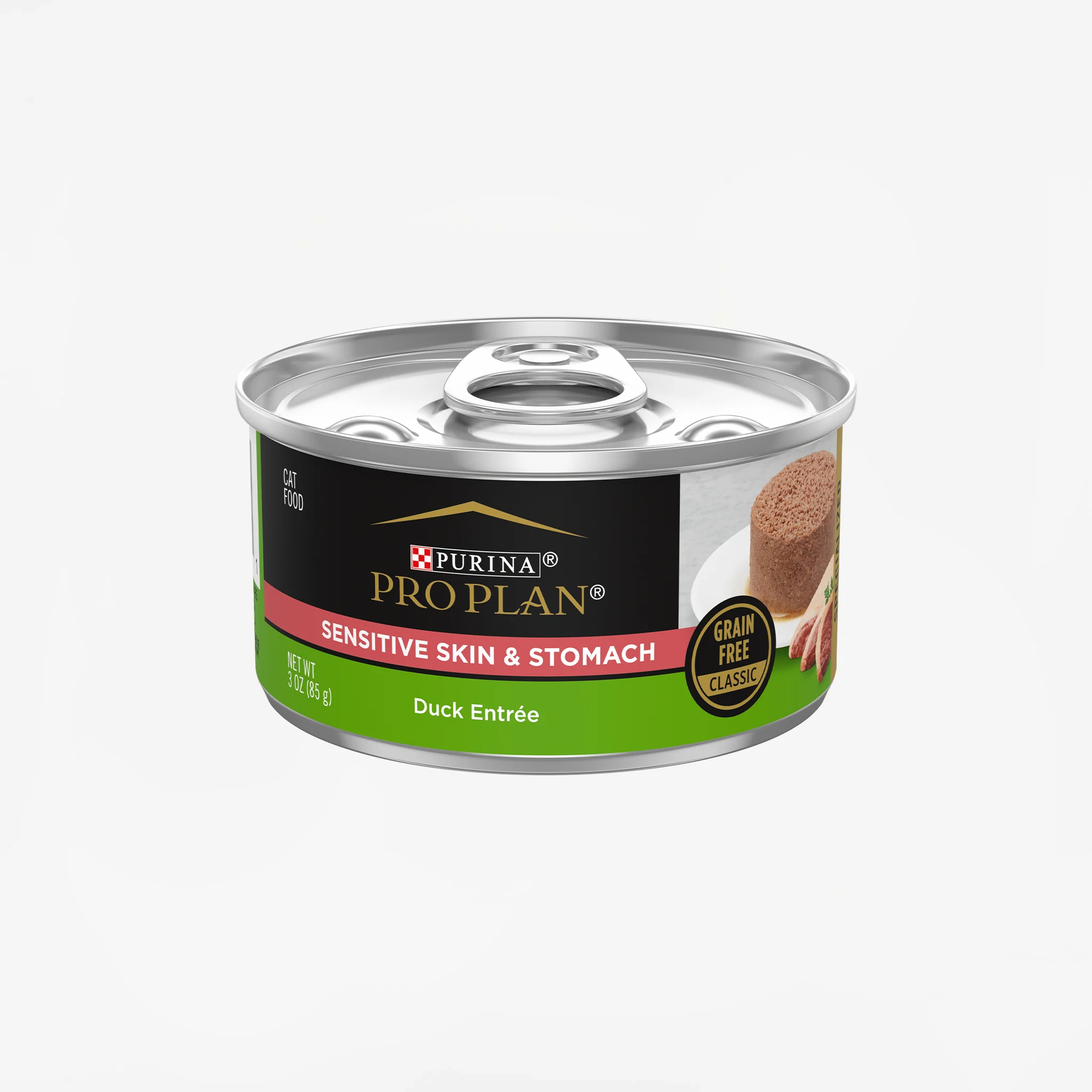 Purina Pro Plan Focus Adult Sensitive Skin & Stomach Duck Entrée Cat Food