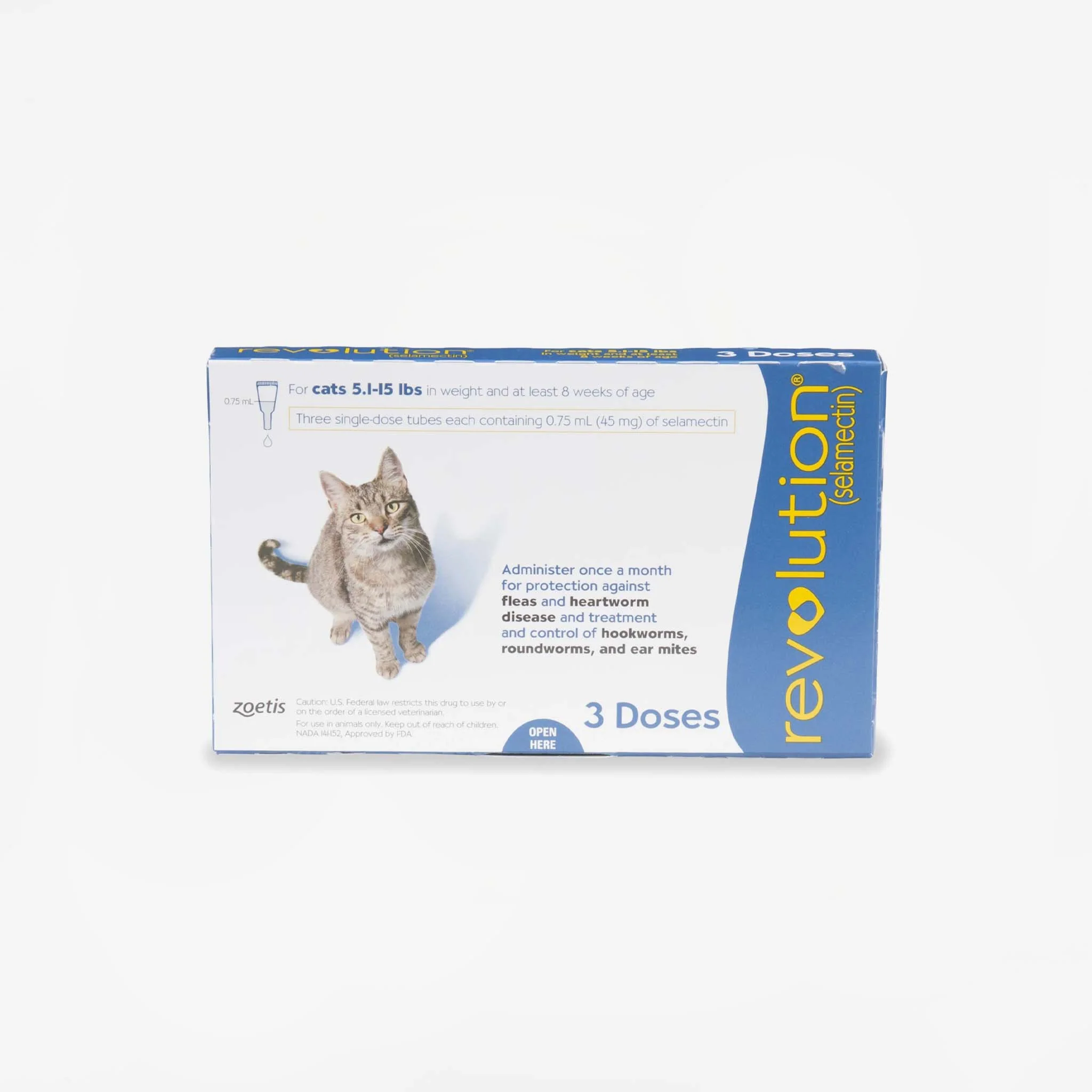 Revolution for Cats - 3 Months (Rx)